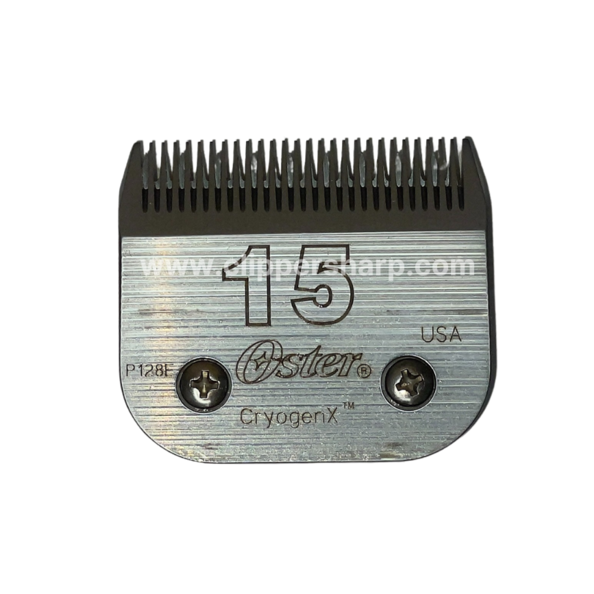 Oster Nr. 15 Scherklinge für Hundepflege, 1,2 mm