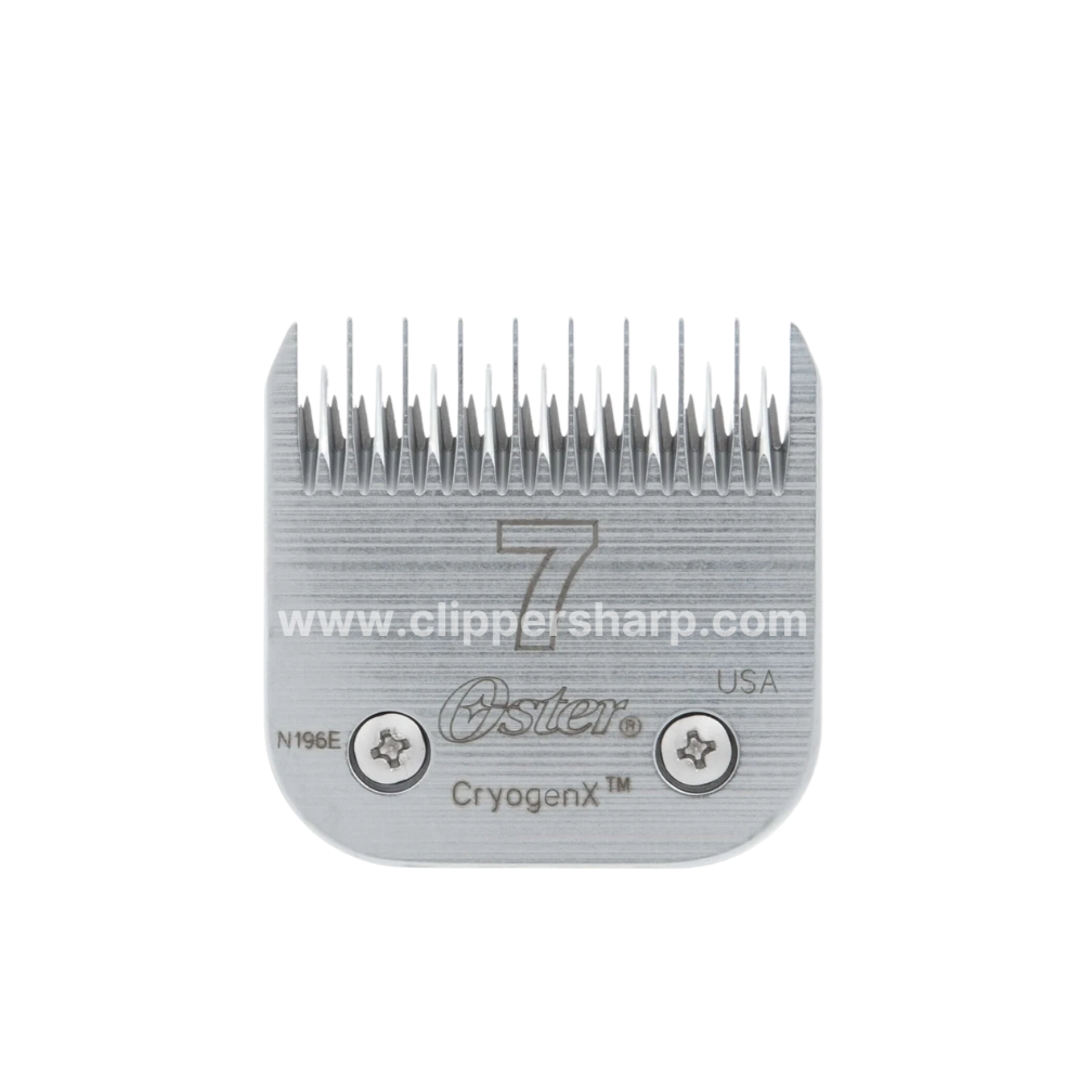 Lame de toilettage pour chien Oster No 7 Skip Tooth, 3,2 mm