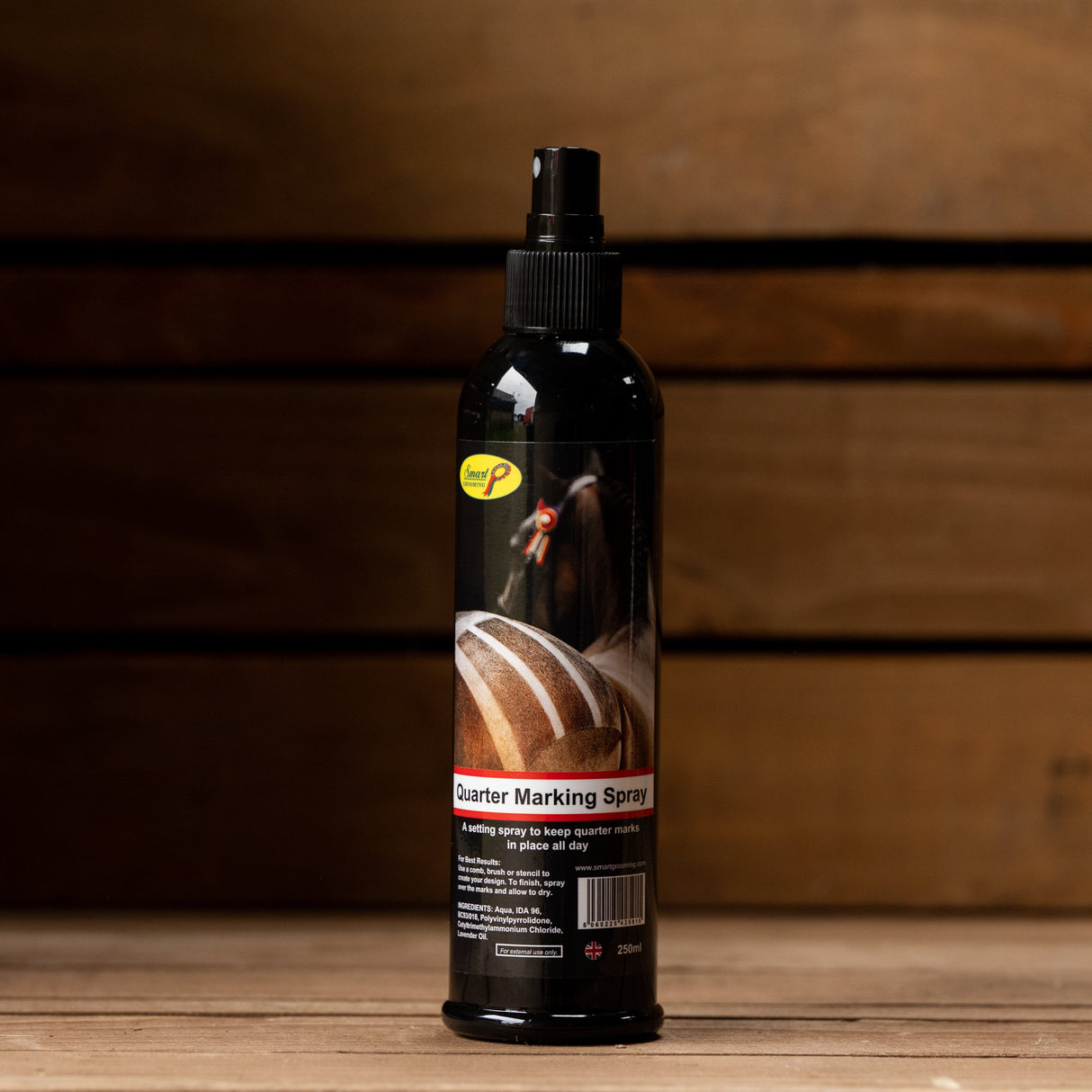Smart Grooming Black Handy Size Quarter Marking Spray - 250ml