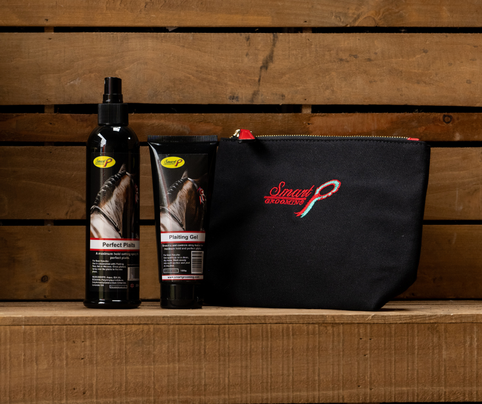 Smart Grooming - The Black Edition - Plaiting Combo with Accessories Pouch