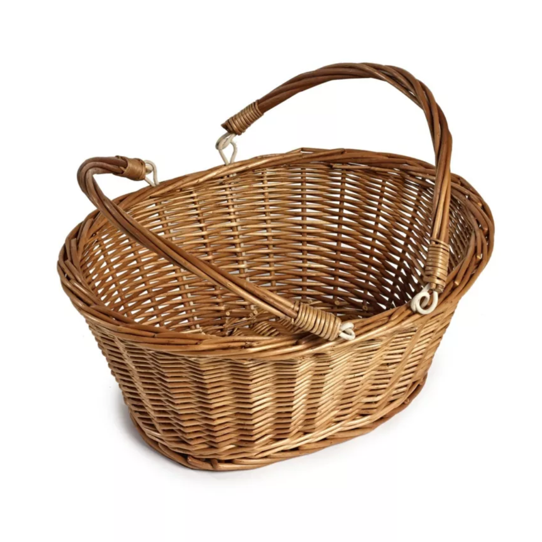 Smart Grooming -Wicker Show Basket