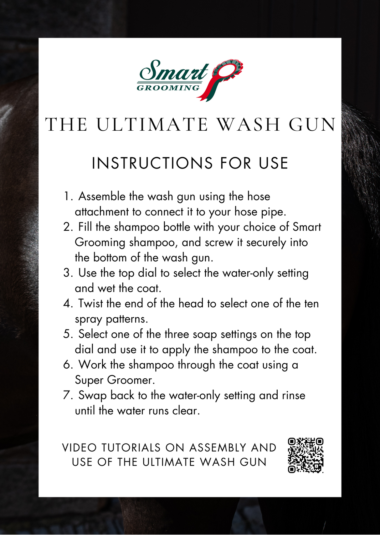Smart Grooming Ultimate Wash Gun