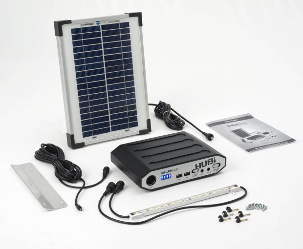 Solar lighting for stables and sheds - so easy to install