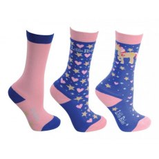 HY Little Show Pony Socks (3 Pack)