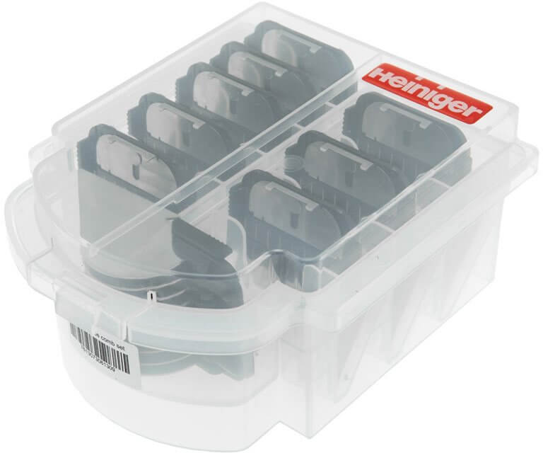 Heiniger 9 Piece Metal Snap On Comb Set – Clippersharp Ltd