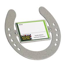Stubbs Horseshoe Nameplate