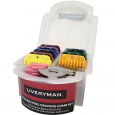Liveryman Stainless Steel A5 Grading Comb Set